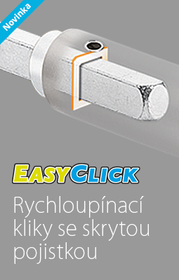 Easy Click - rychloupínací klika pro snadnou montá