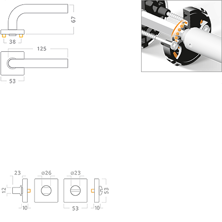 ACT servis -   Lida Pull RHR nerez PK