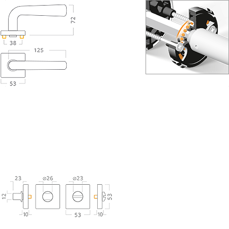 ACT servis -   Sira Pull RHR nerez PK